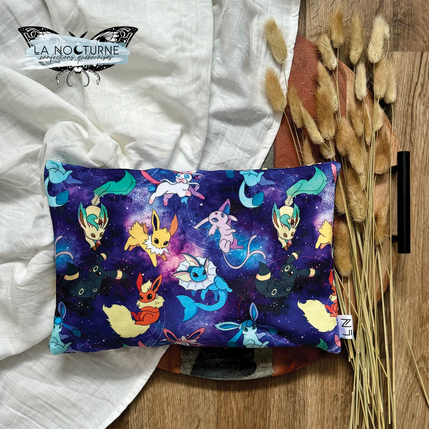 PRÊT À PARTIR - Sac thermothérapeutique Eeveelutions de la galaxie (régulier)